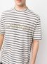 Lanvin T-shirt met geborduurd logo Beige - Thumbnail 5
