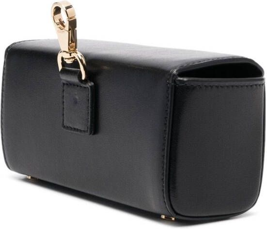 Lanvin Mini-tas met logoplakkaat Zwart