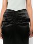 Lanvin Midi-jurk met gesmockte taille Zwart - Thumbnail 5