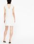 Lanvin Mini-jurk met franje Wit - Thumbnail 4