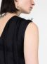 Lanvin Mini-jurk met franje Zwart - Thumbnail 3