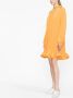 Lanvin Mini-jurk met ruches Oranje - Thumbnail 3