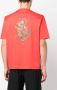Lanvin T-shirt met print Rood - Thumbnail 4