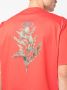 Lanvin T-shirt met print Rood - Thumbnail 5