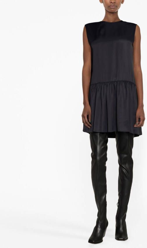 Lanvin Mouwloze mini-jurk Zwart