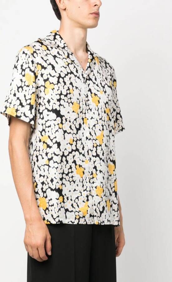 Lanvin Overhemd met print Zwart