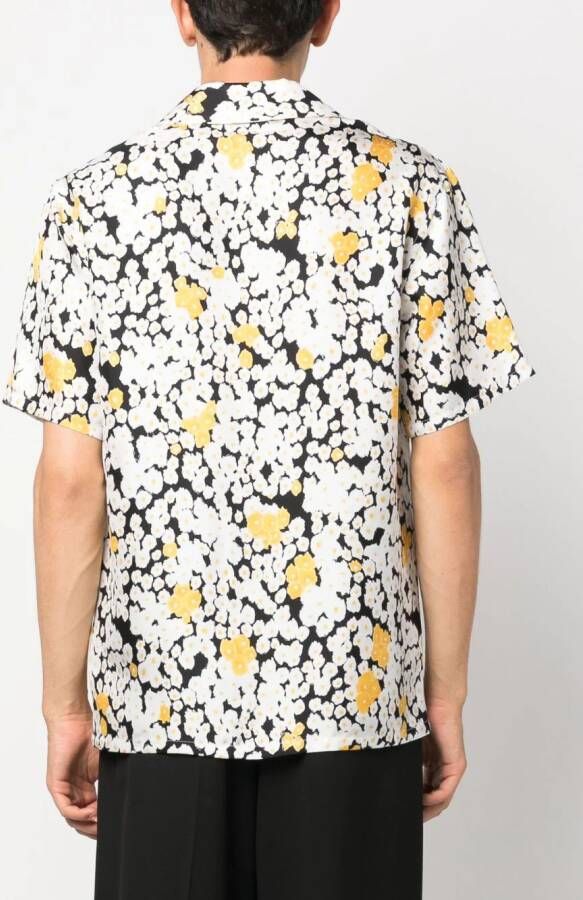 Lanvin Overhemd met print Zwart