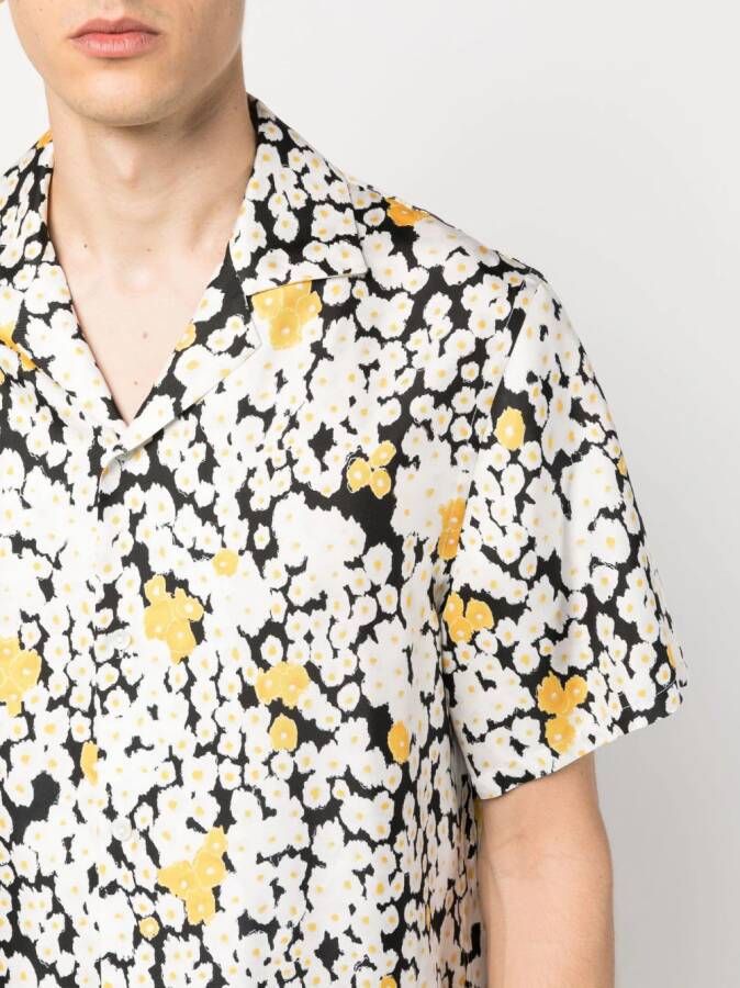 Lanvin Overhemd met print Zwart