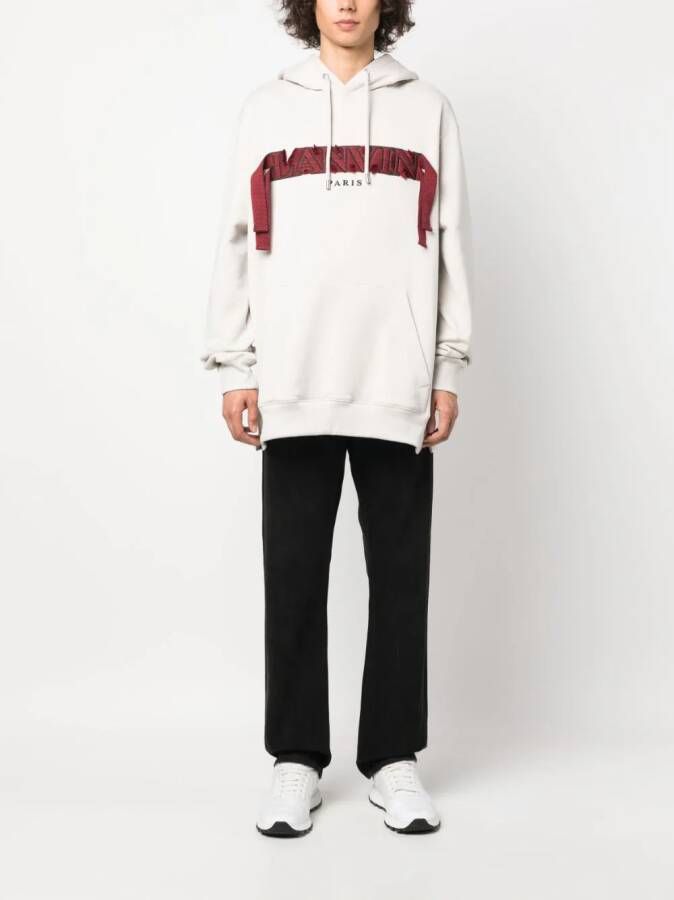 Lanvin Oversized hoodie Grijs