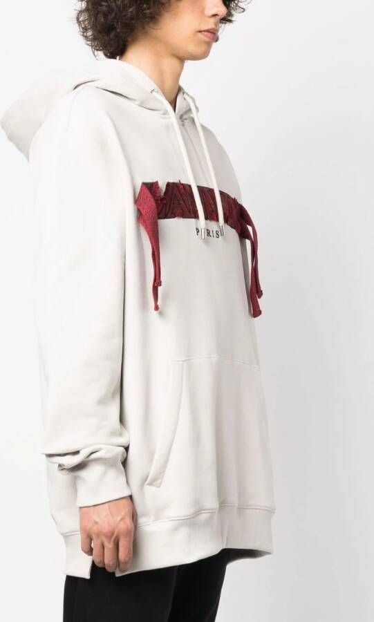 Lanvin Oversized hoodie Grijs