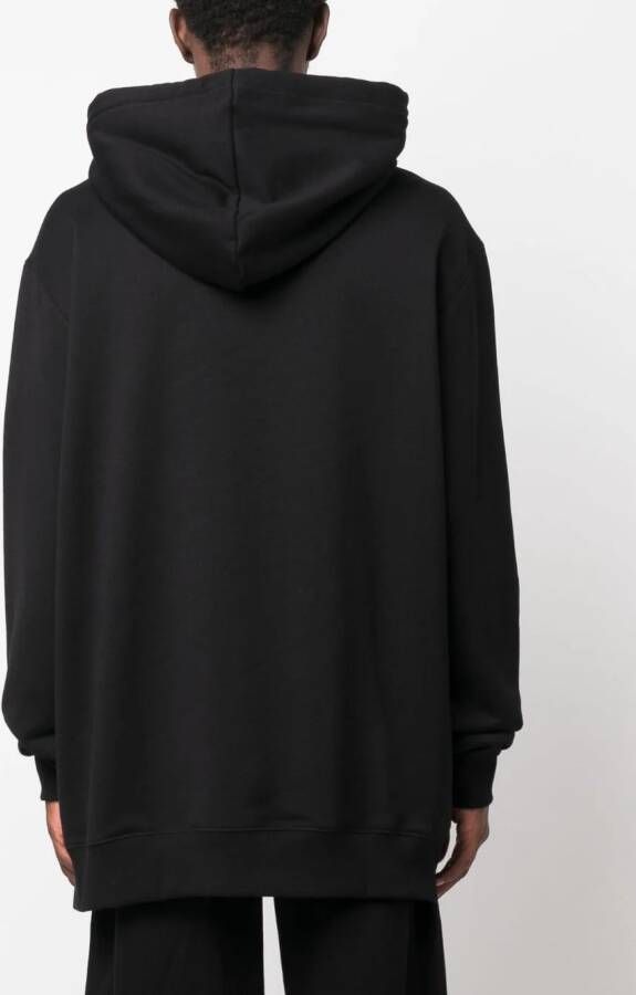 Lanvin Oversized hoodie Zwart