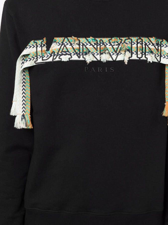 Lanvin Oversized T-shirt Zwart