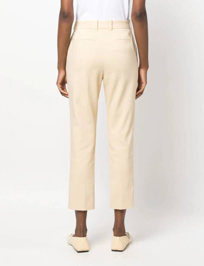 Lanvin Pantalon met toelopende pijpen Beige