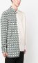 Lanvin Overhemd met geometrische print Beige - Thumbnail 4