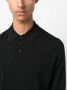 Lanvin Poloshirt met lange mouwen Zwart - Thumbnail 5