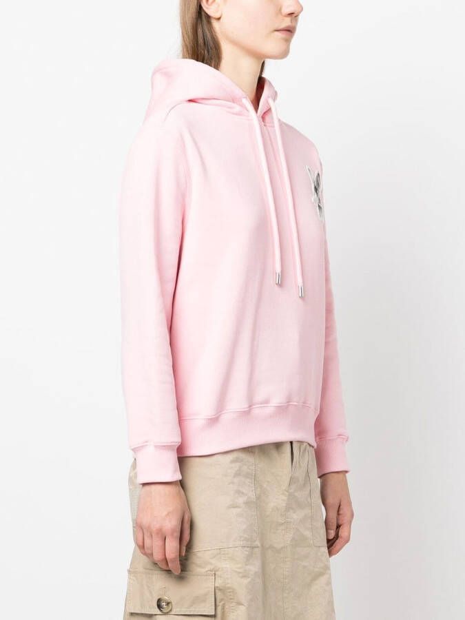 Lanvin Hoodie met trekkoord Roze