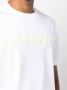 Lanvin T-shirt met logo Wit - Thumbnail 5