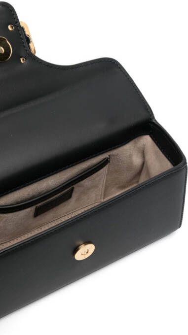 Lanvin Rechthoekige crossbodytas Zwart
