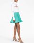 Lanvin Mini-jurk met ruches Groen - Thumbnail 4