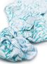 Lanvin Scrunchie met logoprint Blauw - Thumbnail 2
