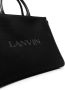 Lanvin Shopper met logoprint Zwart - Thumbnail 4