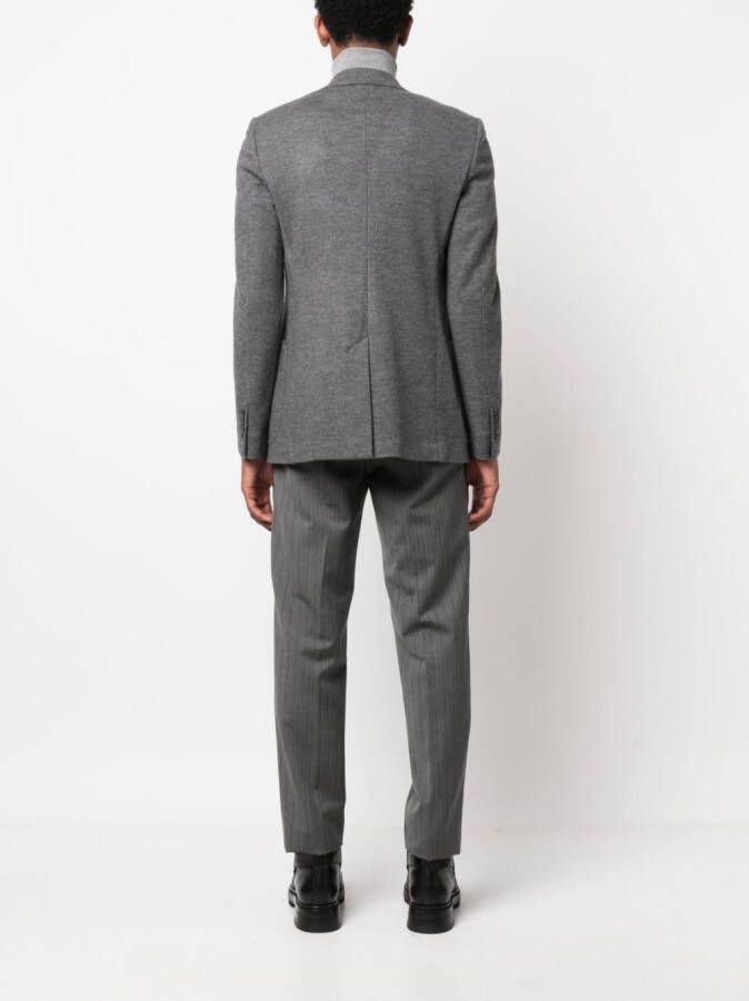 Lanvin Colbert met enkele rij knopen Grijs
