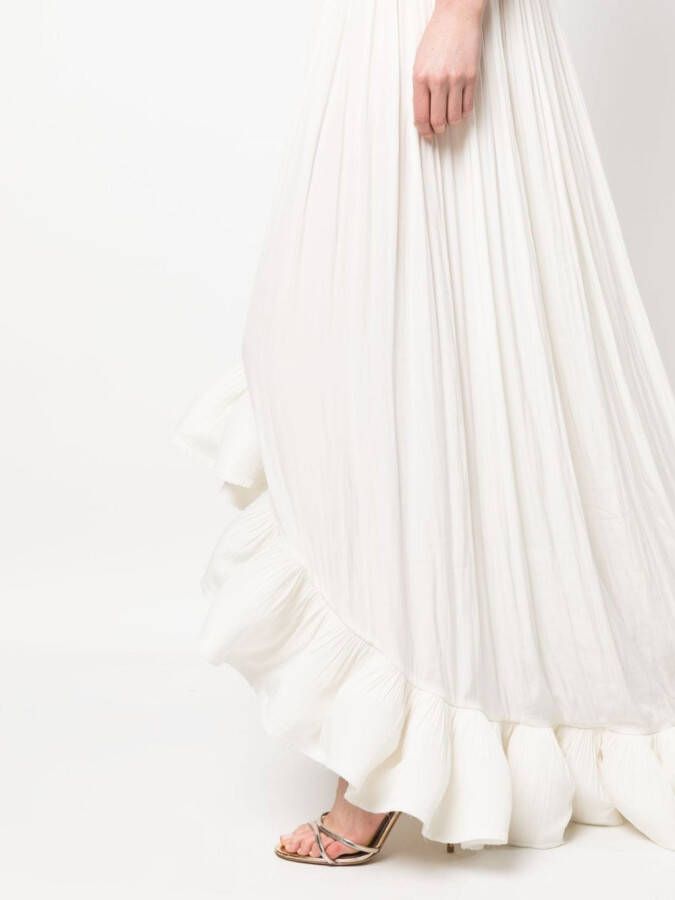 Lanvin Mouwloze jurk Wit