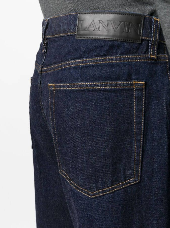 Lanvin Straight jeans Blauw