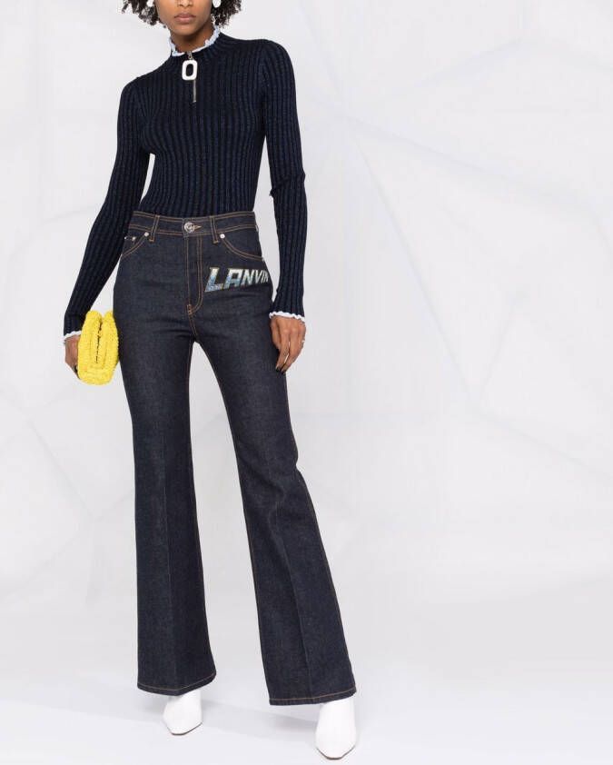 Lanvin Straight jeans Blauw