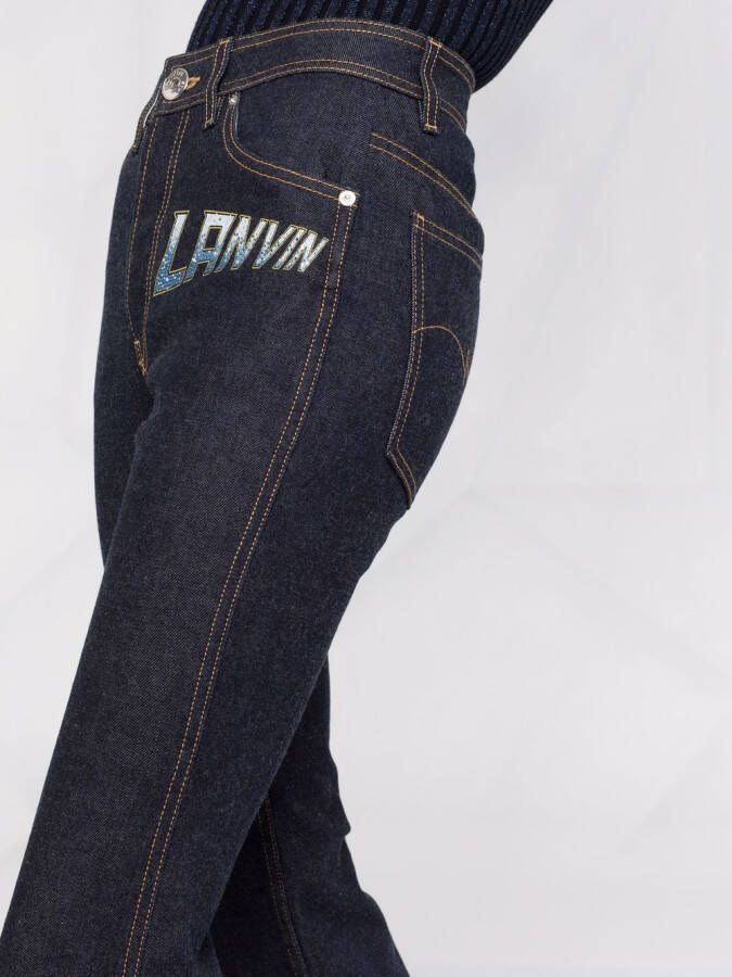Lanvin Straight jeans Blauw