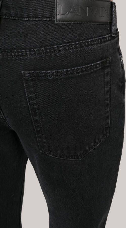 Lanvin Straight jeans Zwart
