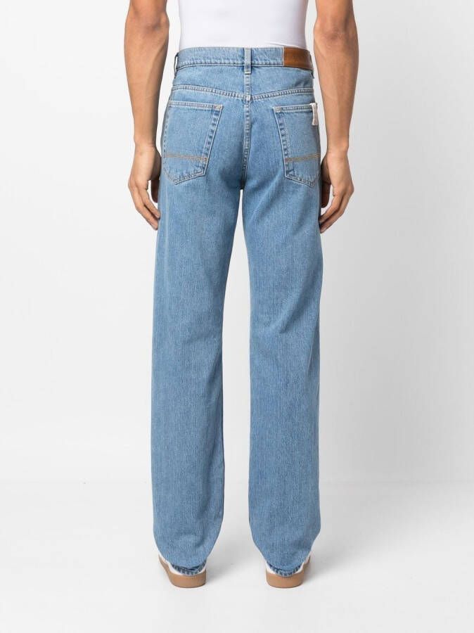 Lanvin Straight jeans Blauw