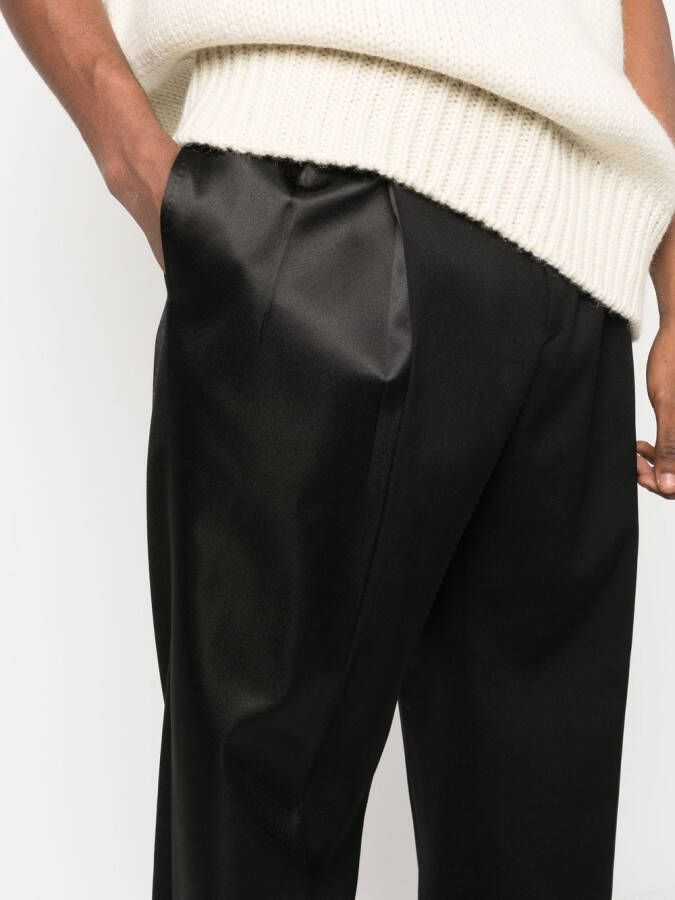 Lanvin Straight pantalon Zwart