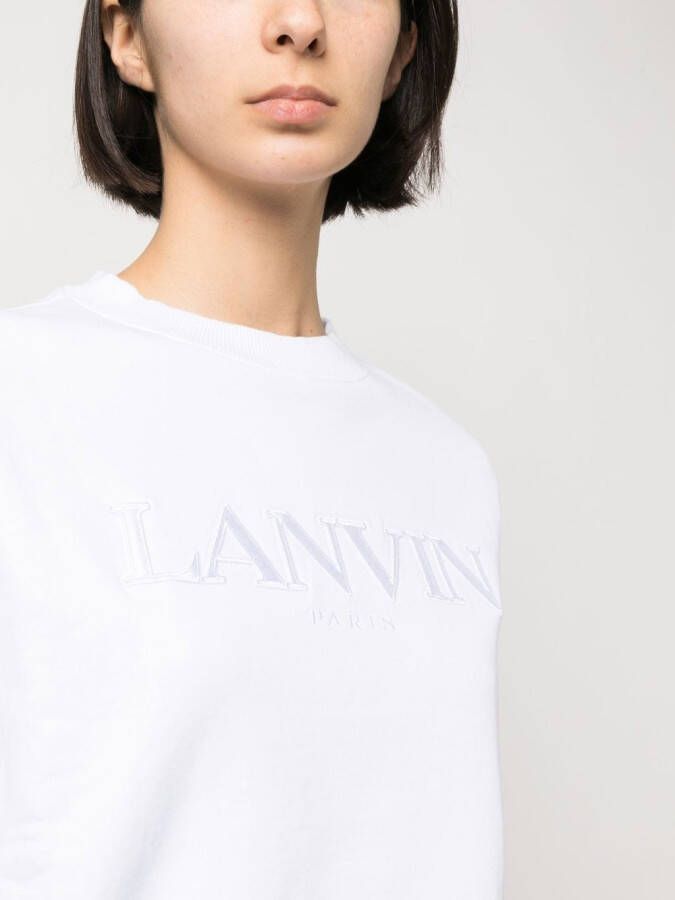 Lanvin Sweater met ronde hals Wit