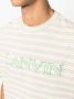 Lanvin T-shirt met geborduurd logo Bruin - Thumbnail 4