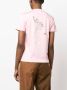 Lanvin T-shirt met geborduurd monogram Roze - Thumbnail 4