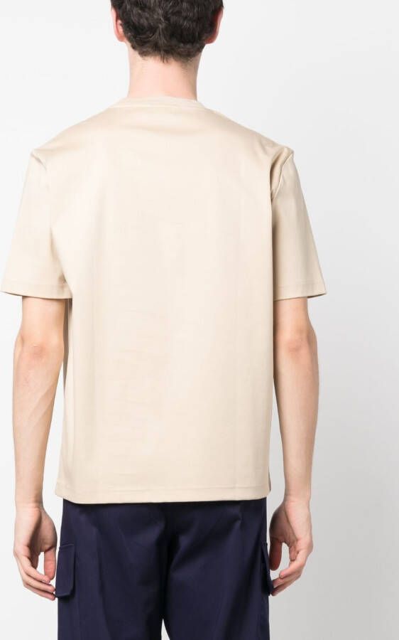 Lanvin T-shirt met print Beige
