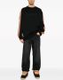 Lanvin T-shirt verfraaid met kant Zwart - Thumbnail 1