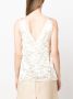 Lanvin Top met V-rug Wit - Thumbnail 4