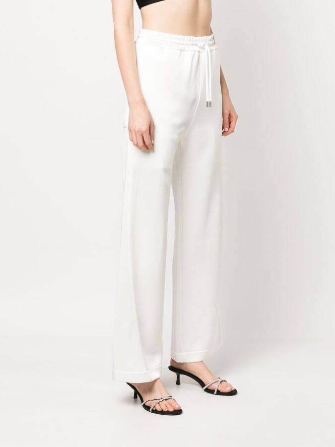 Lanvin Trainingsbroek met wijde pijpen Wit