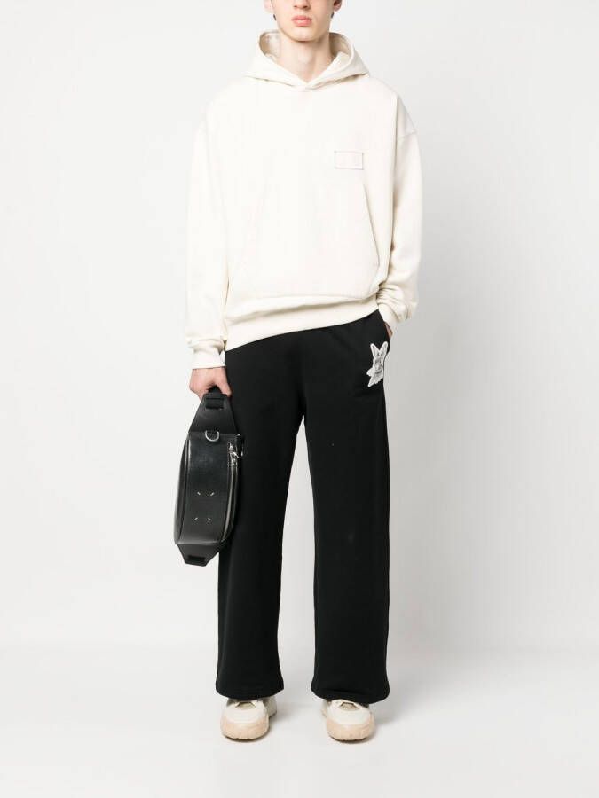 Lanvin Trainingsbroek met wijde pijpen Zwart