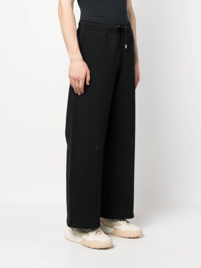 Lanvin Trainingsbroek met wijde pijpen Zwart