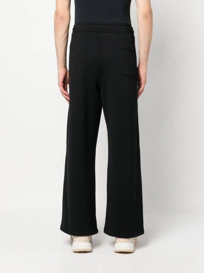 Lanvin Trainingsbroek met wijde pijpen Zwart