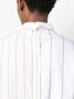 Lanvin Overhemd met krijtstreep Wit - Thumbnail 5