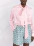 Lanvin Zijden blouse Roze - Thumbnail 5