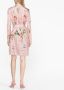 Lanvin Zijden blousejurk Roze - Thumbnail 3