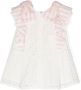 Lapin House Broderie anglaise mini-jurk Wit - Thumbnail 2