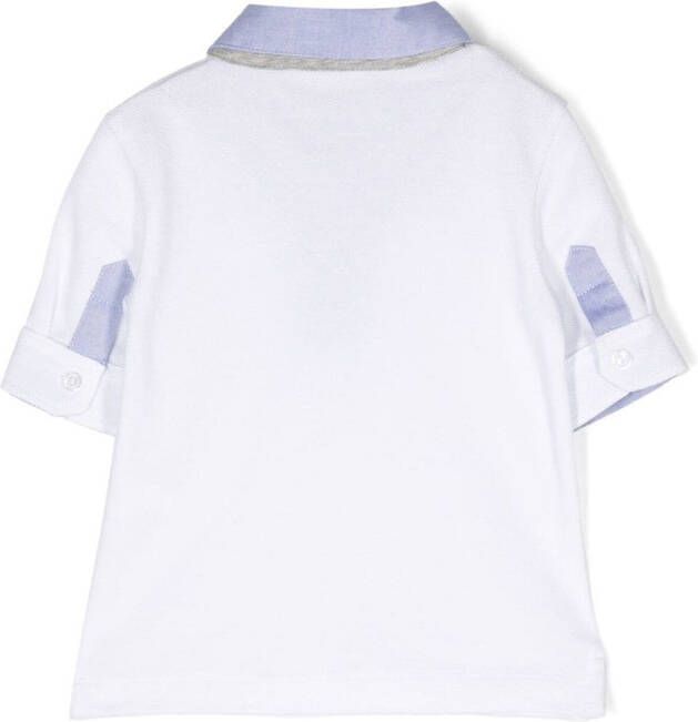 Lapin House Poloshirt met korte mouwen Wit