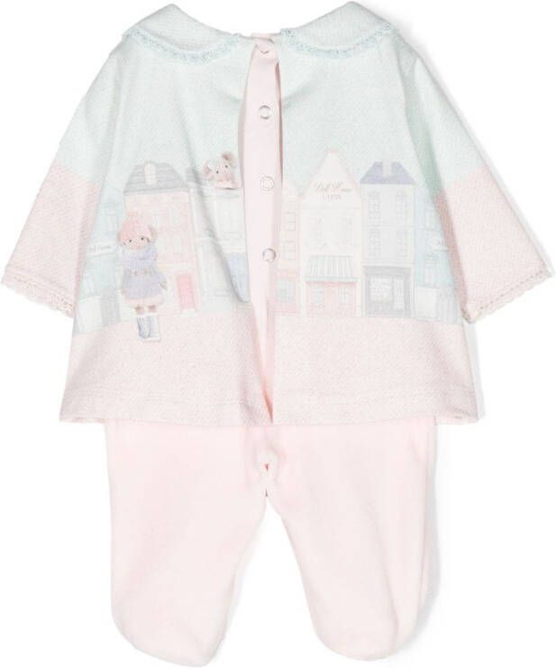 Lapin House Pyjama met print Roze