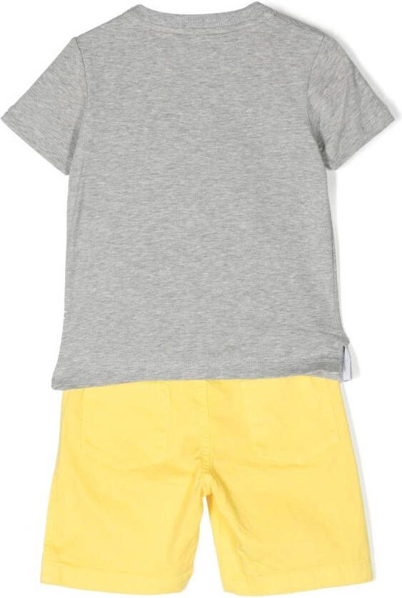 Lapin House Shirt en shorts met print Grijs